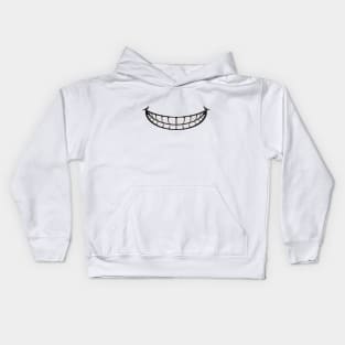 smile mouth Kids Hoodie